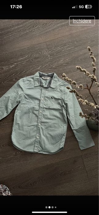 Camasa baiat 134 H&M