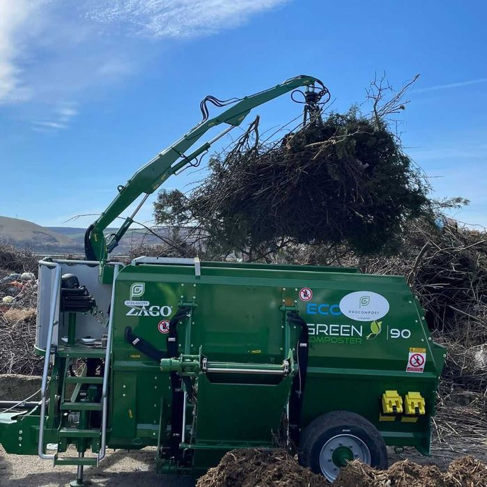 Tocător CRENGI, materiale vegetale Zago - vanzare/inchiriere