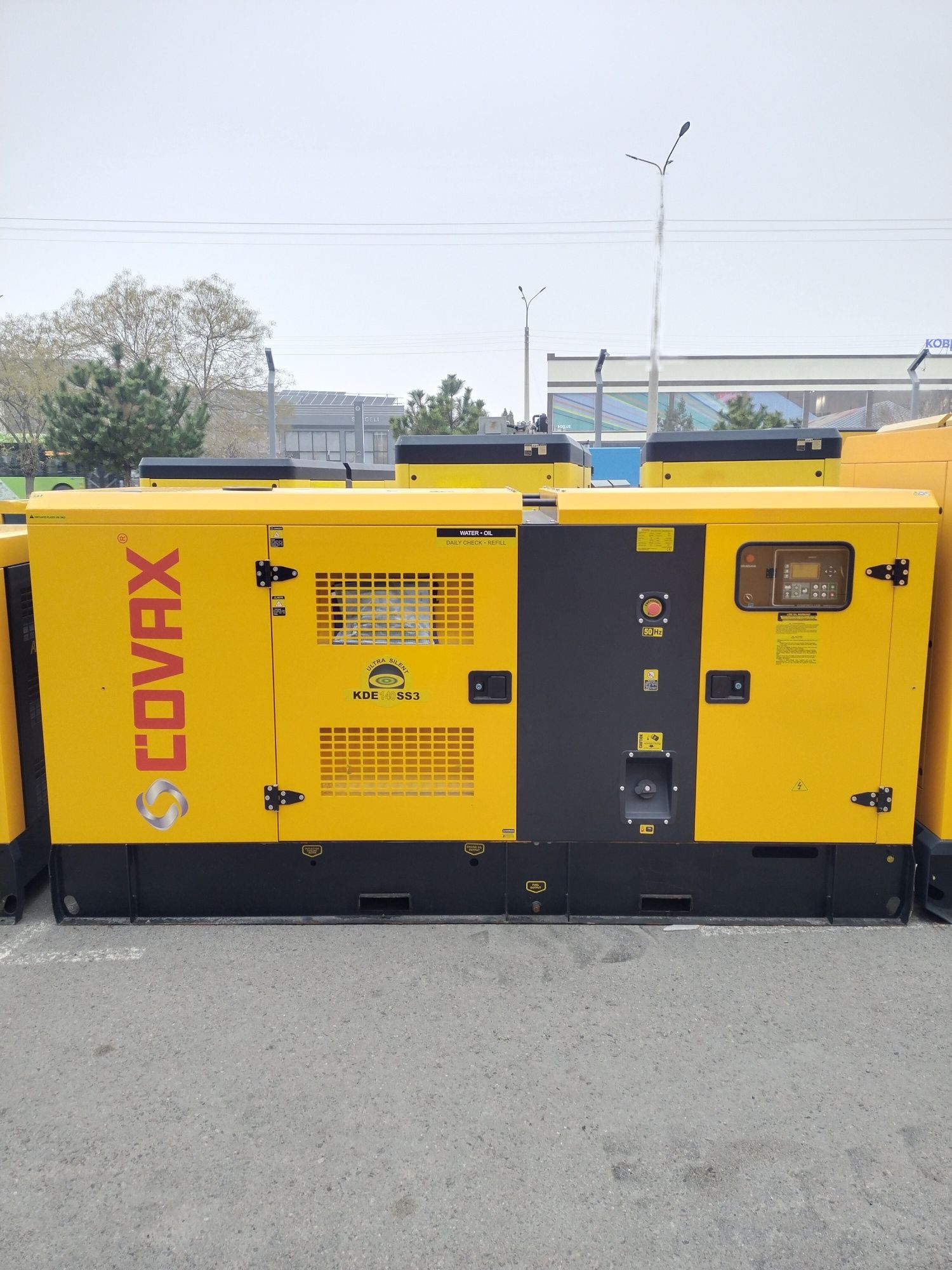 Covax Generator 125 kVA 100 kvt