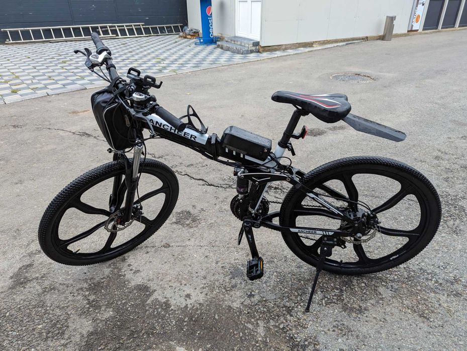 Bicicleta electrica Ancheer Folding Electric Bike 26''