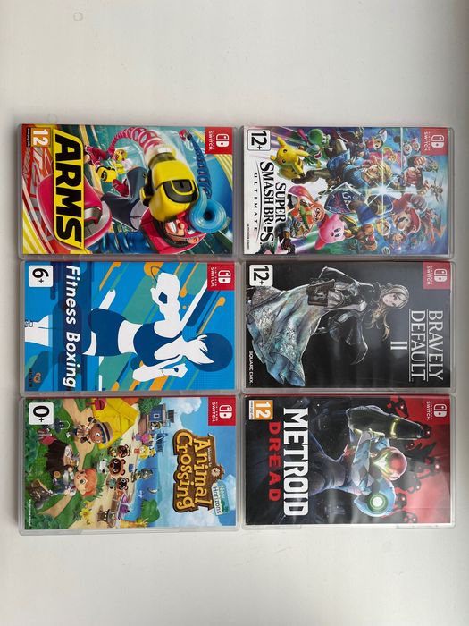 Продам игры для Nintendo Switch (Switch 2)