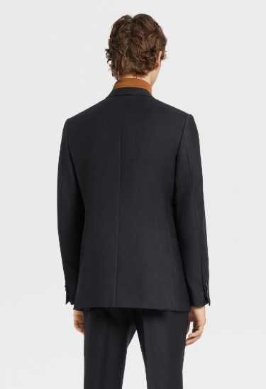 Sacou blazer slim 52 XL 54 XXL de lux Ermenegildo Zegna lana Traveller