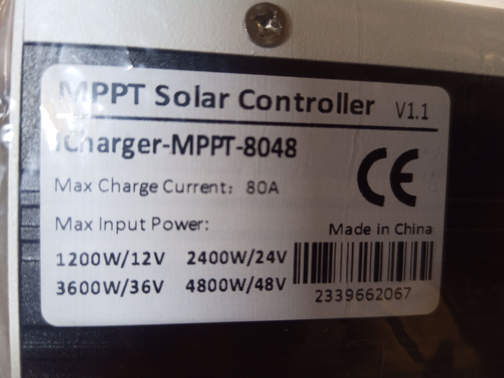 Соларен МPPT контролер за зареждане 80ампера