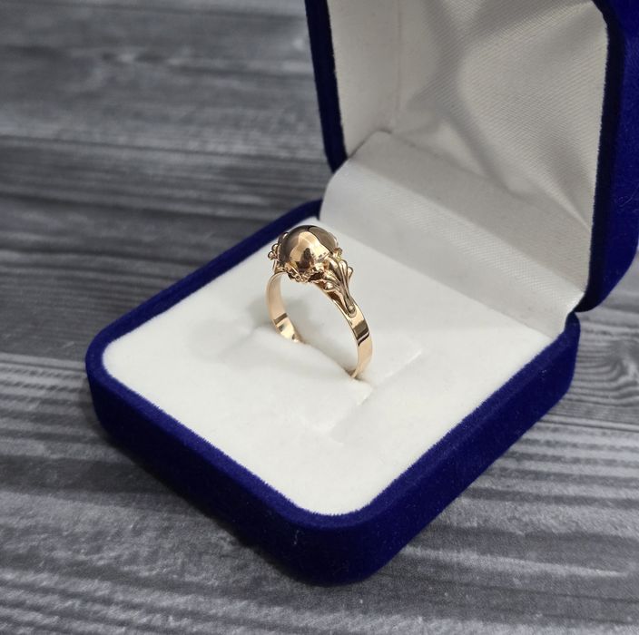 Золотое кольцо вес 1.67гр 585пр Размер 17.5 код 7422