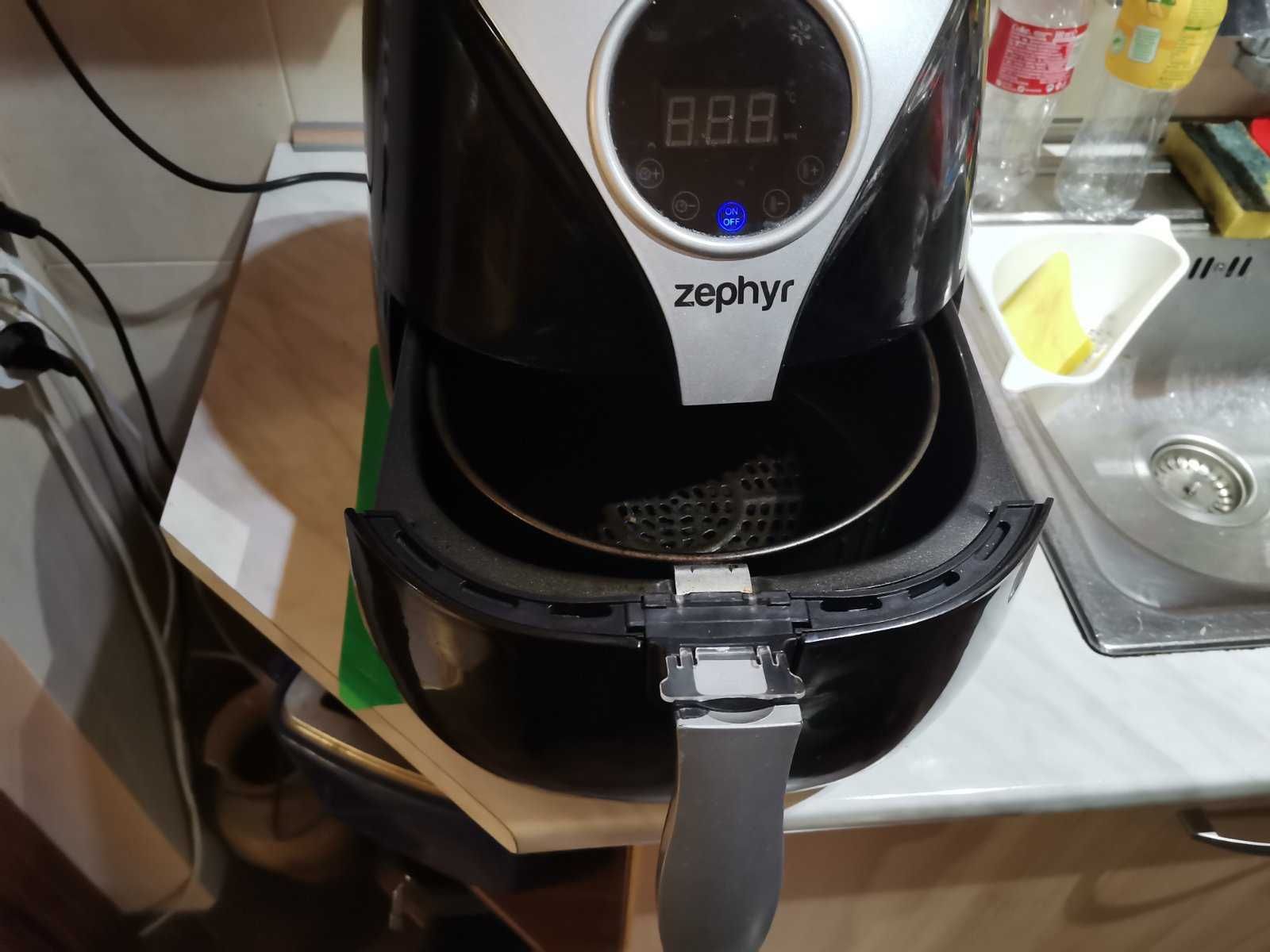 Ерфрайър ZEPHYR ZP 1980 AH, 1600W, 3.2 литра, Дигитален, Таймер, Черен