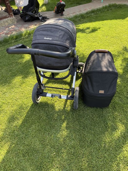 Carucior Emmaljunga (sport+ landou), isofix Romer Britax + scaun auto