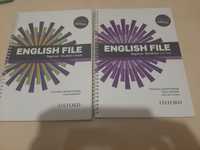 Английские книги. English file. New english file. Solutions. Headway.