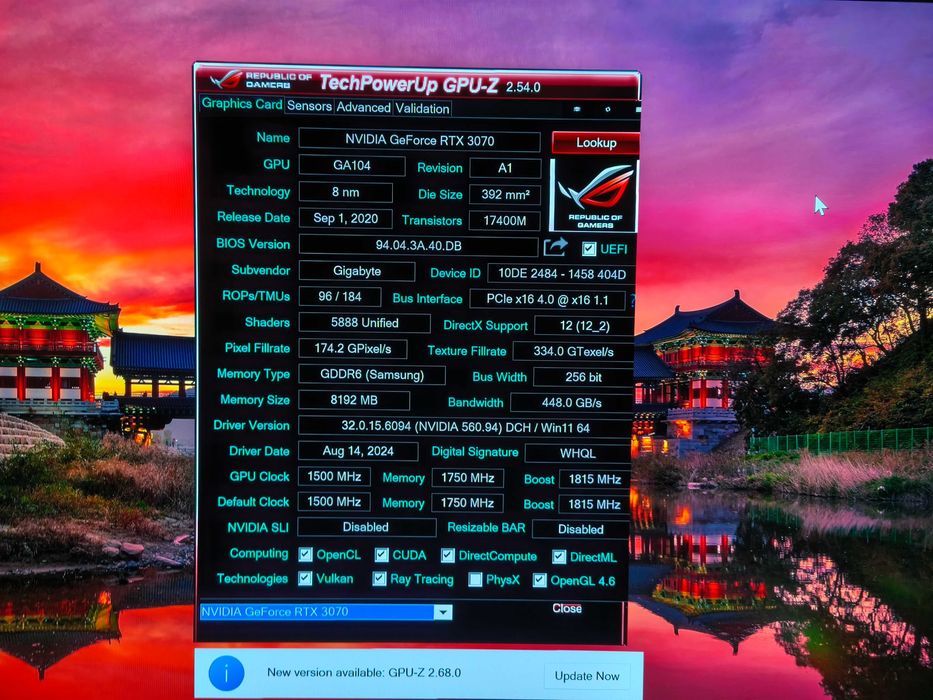 unitate pc gaming i9 10850k 48gb ram rtx 3070 ssd 512gb