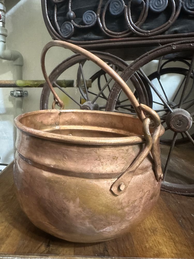 Старина-бронзовый набор инструментов для комн. растений, кашпо, чайник