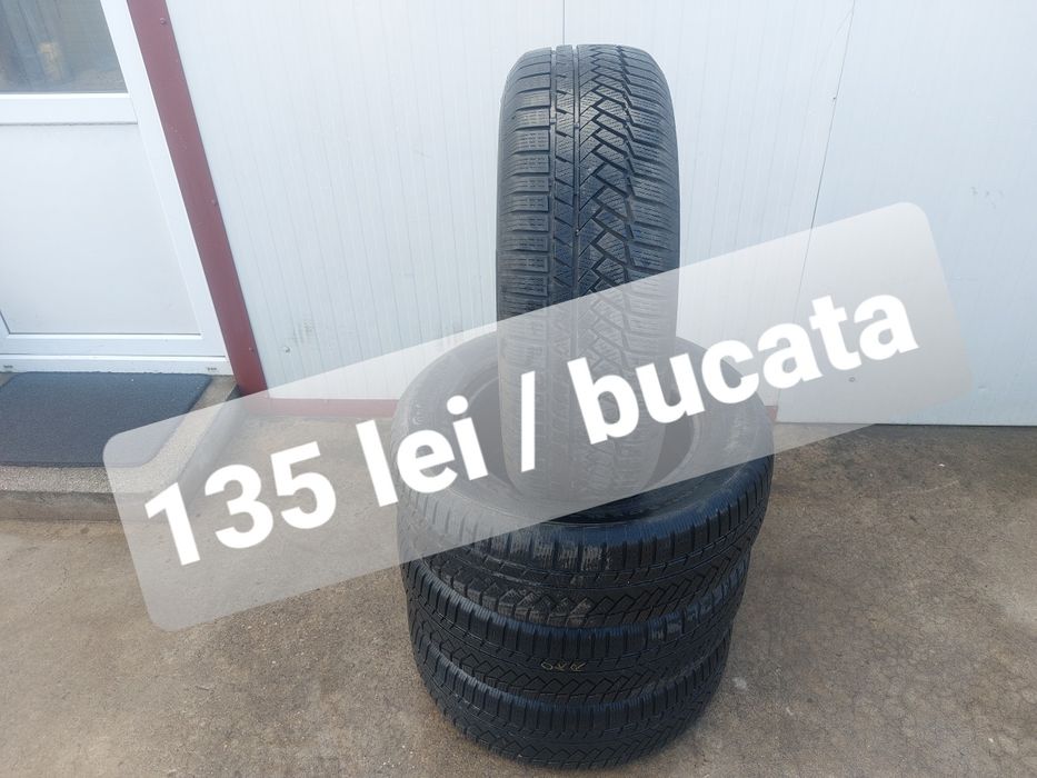 135 lei bucata! Set anvelope M+S/IARNA 235 65 17 Continental