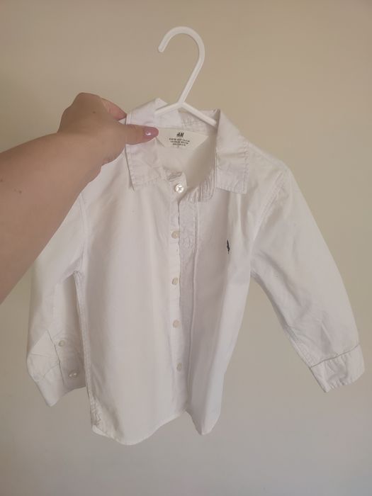 Cămașa albă h&m 98