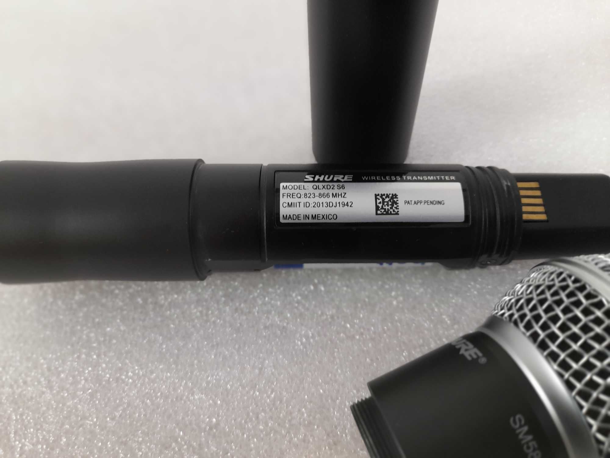 Професионален микрофон SHURE QLXD24E/SM58 - внос USA (Made in Mexico)