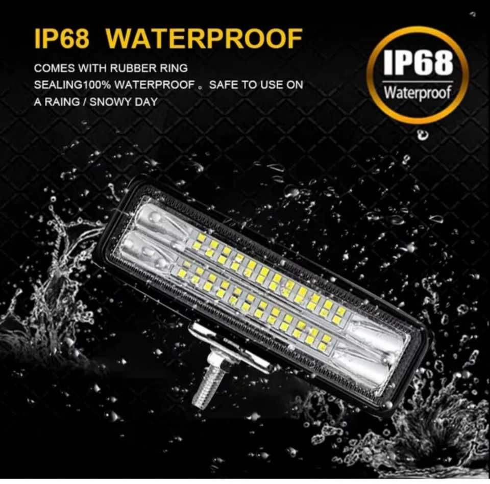 Proiector LED auto PTIP 6-OFF ROAD:6"(150mm)/72W/12V-24V/4.000 LM/IP68