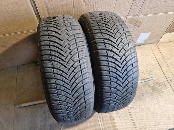 2 anvelope Kleber R17 205/55 all season DOT1822