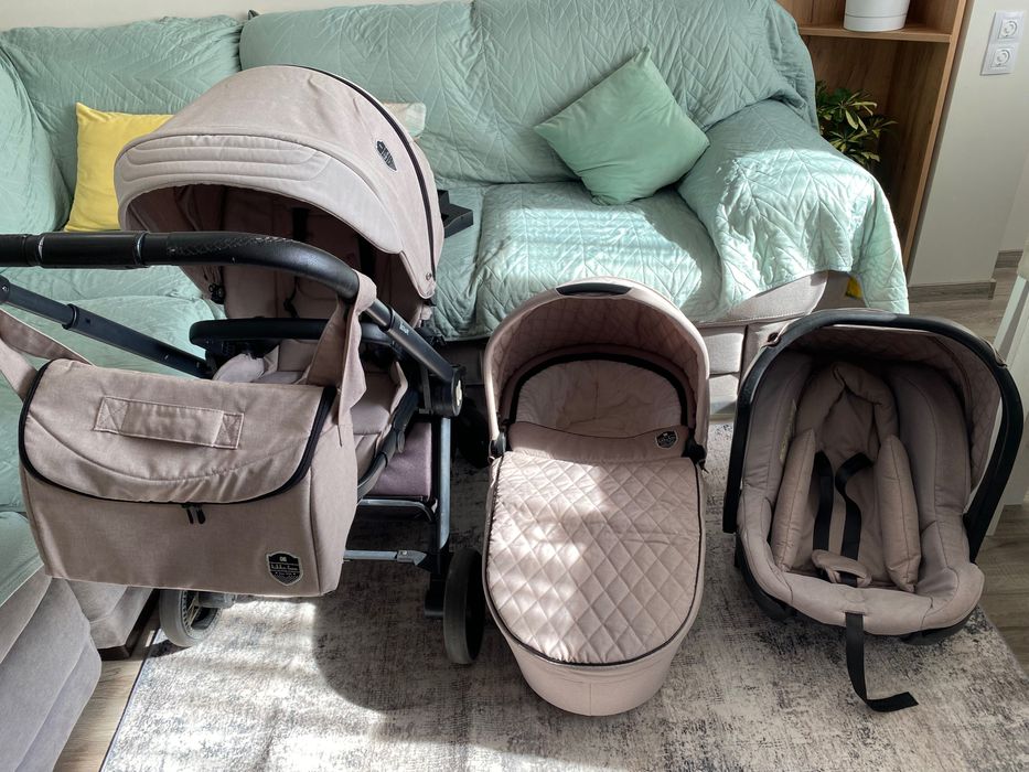 Бебешка количка 3 в 1 Kikkaa Boo Vicenza