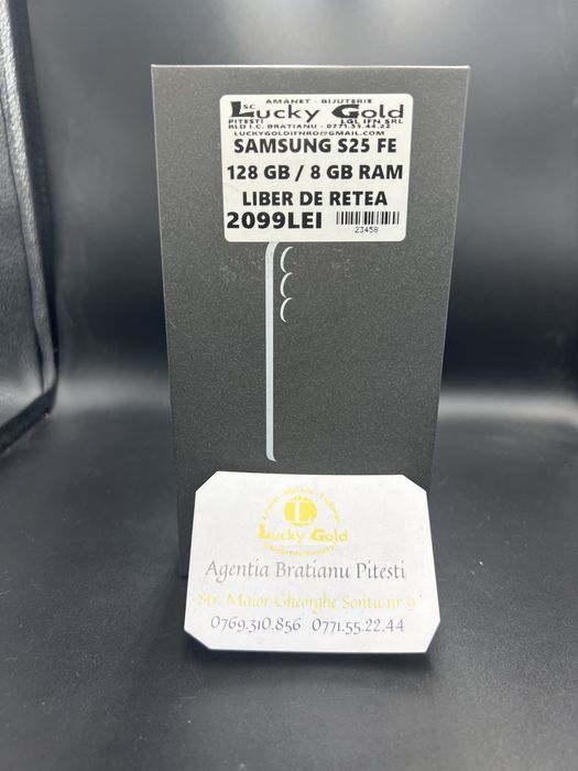 Samsung. S 25 FE 128 gb 8 gb ram la cutie cod 23458
