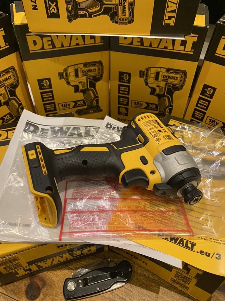 Impact Dewalt DCF787 brushless 2020 noi sigilate