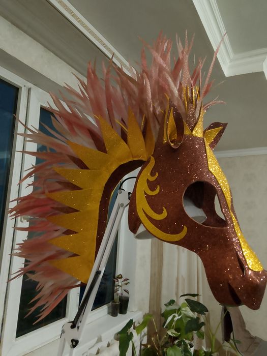 Маска голова лошади