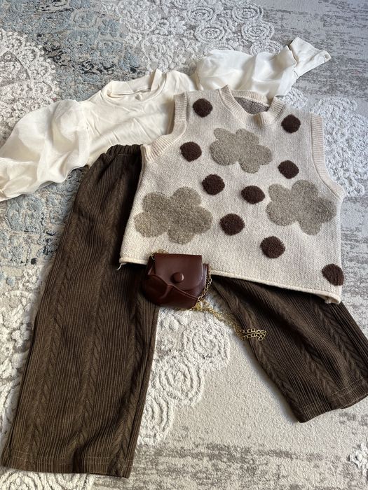 Тройка размер 100, 110 в наличии, теплый комплект