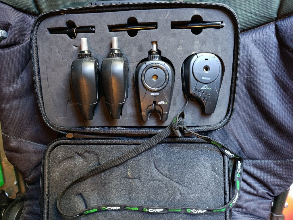 Сiигнализатпри с майка- Carp pro D- Carp WT Bite Alarm Set  3+1