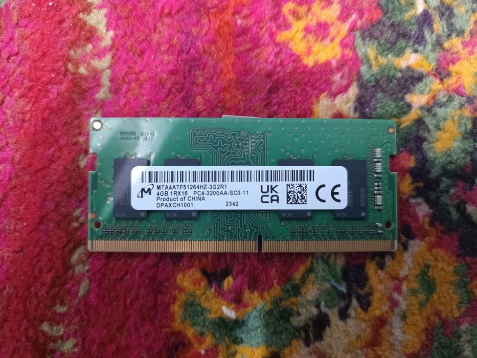 Noutbuk uchun Ram  4gb  ddr4