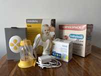 Medela Solо електрическа двуфазова помпа за кърма с ПОДАРЪК колектор