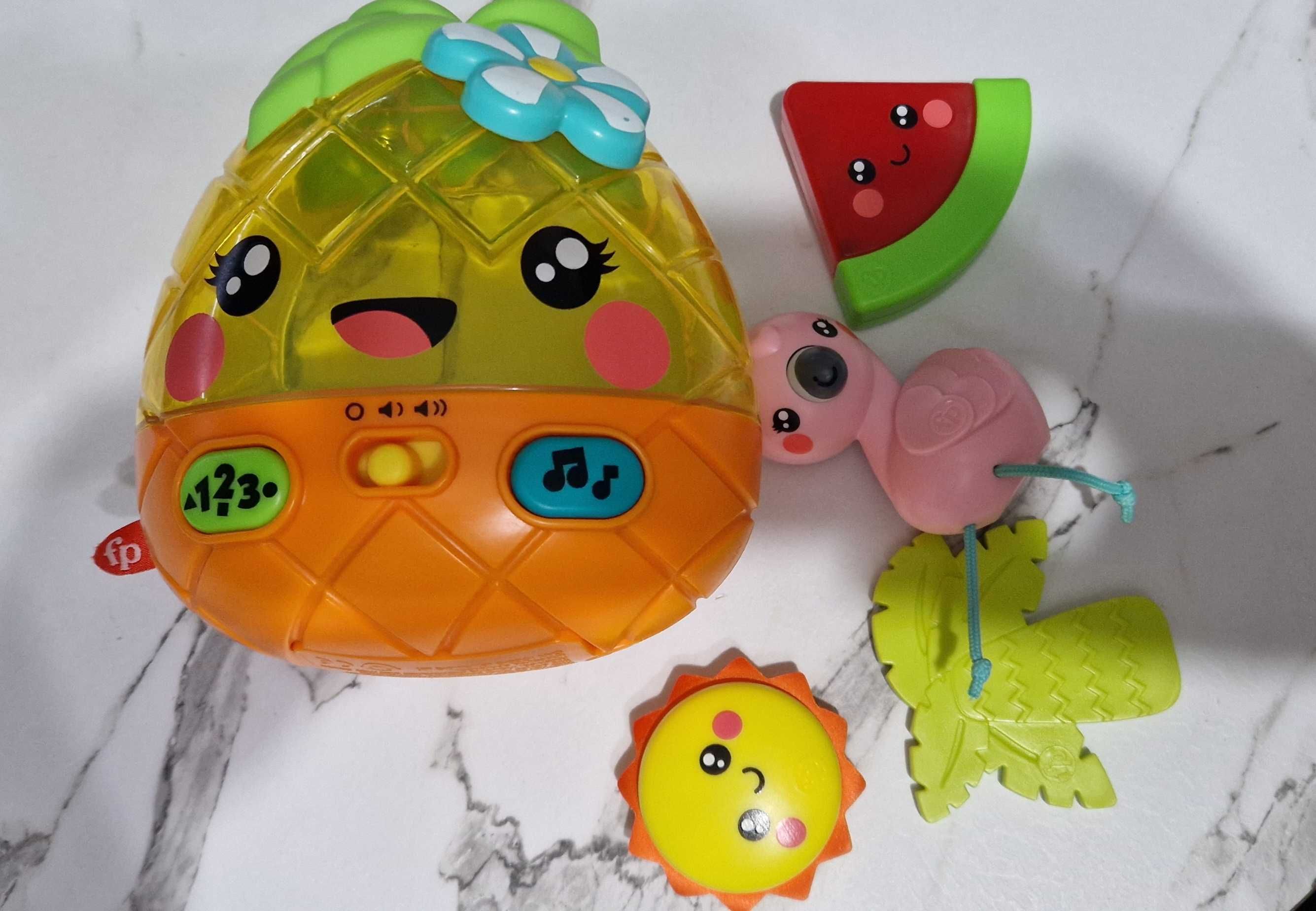 Музикална играчка ананас Fisher price