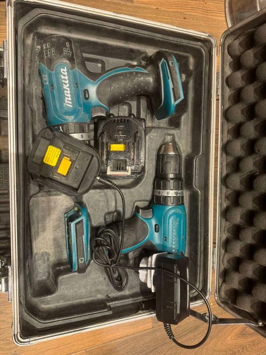 винтоверт Makita с батерия и зарядно.