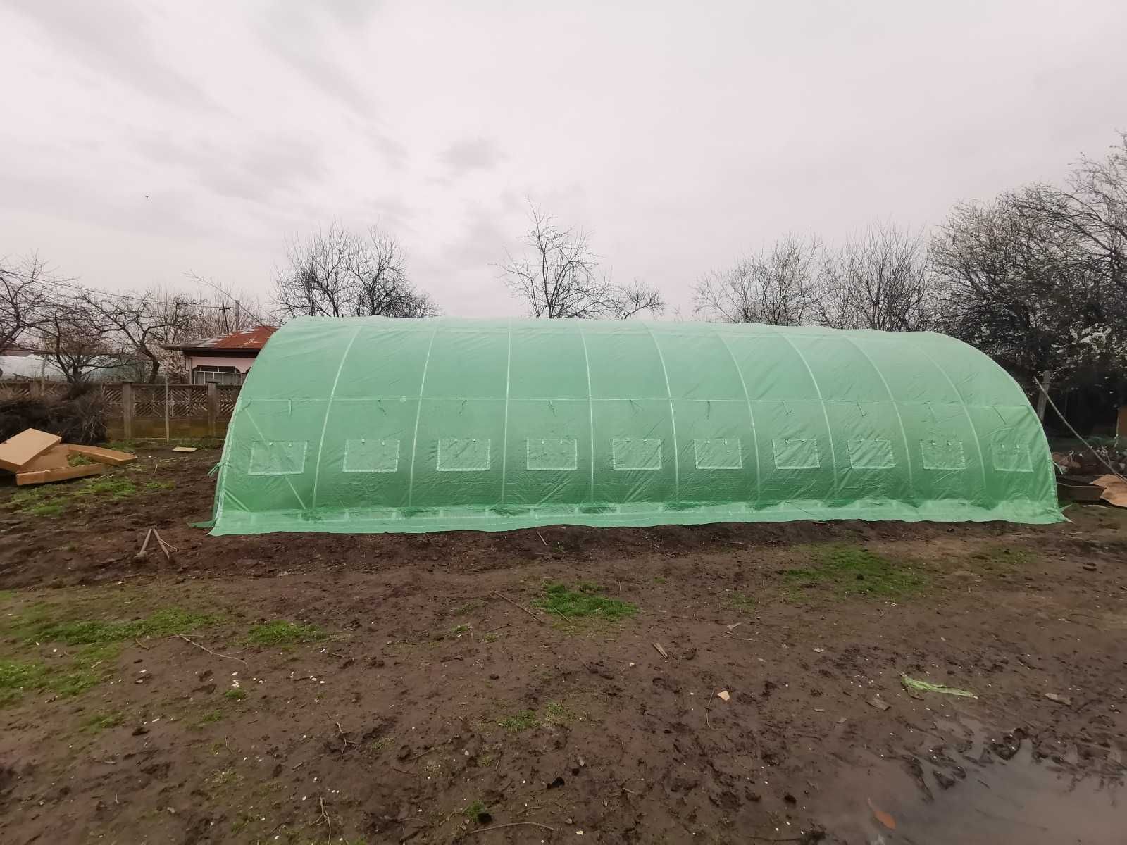 Solar solarii sera sere gradina -teava galvanizata . rm