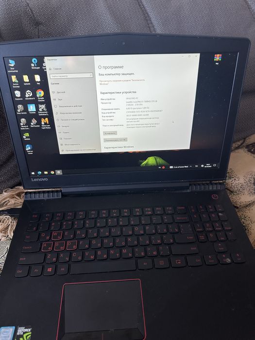 Игровой ноутбук Lenovo legion Y520