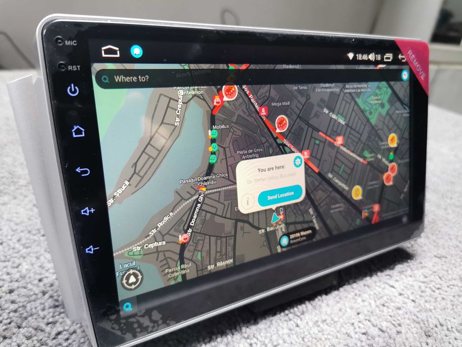 Navigatie Android Toyota Avensis 2003-2008 QLED4/64gb port SIM