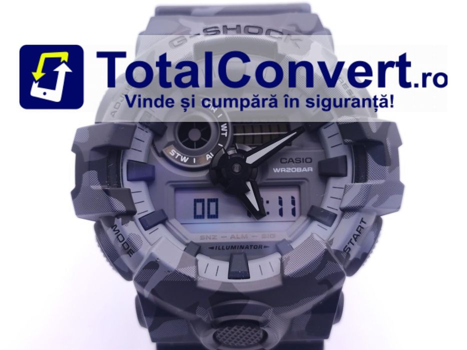 Casio G-shock GA-700CM barbatesc, Garantie 24 luni | #D89096