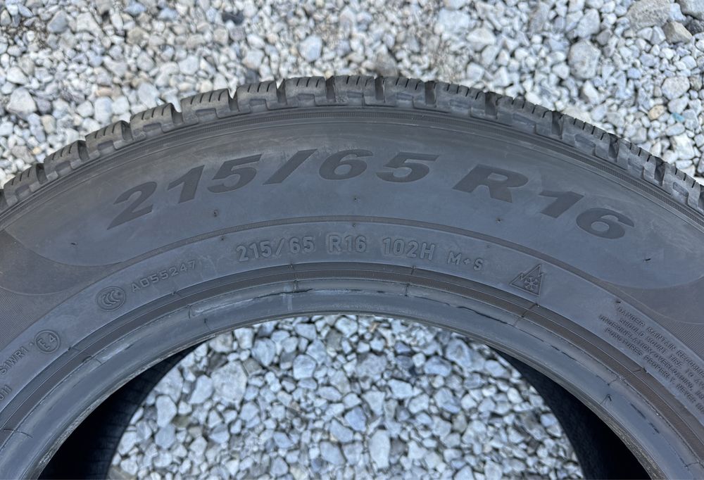 Зимни гуми Pirelli 215/65/16, Dot: 31/17