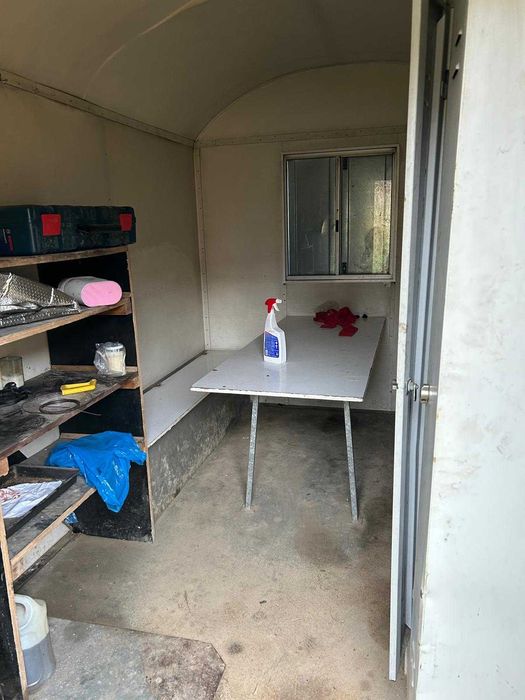 remorca container cu incalzire/ organizare santier/vestiar/depozit