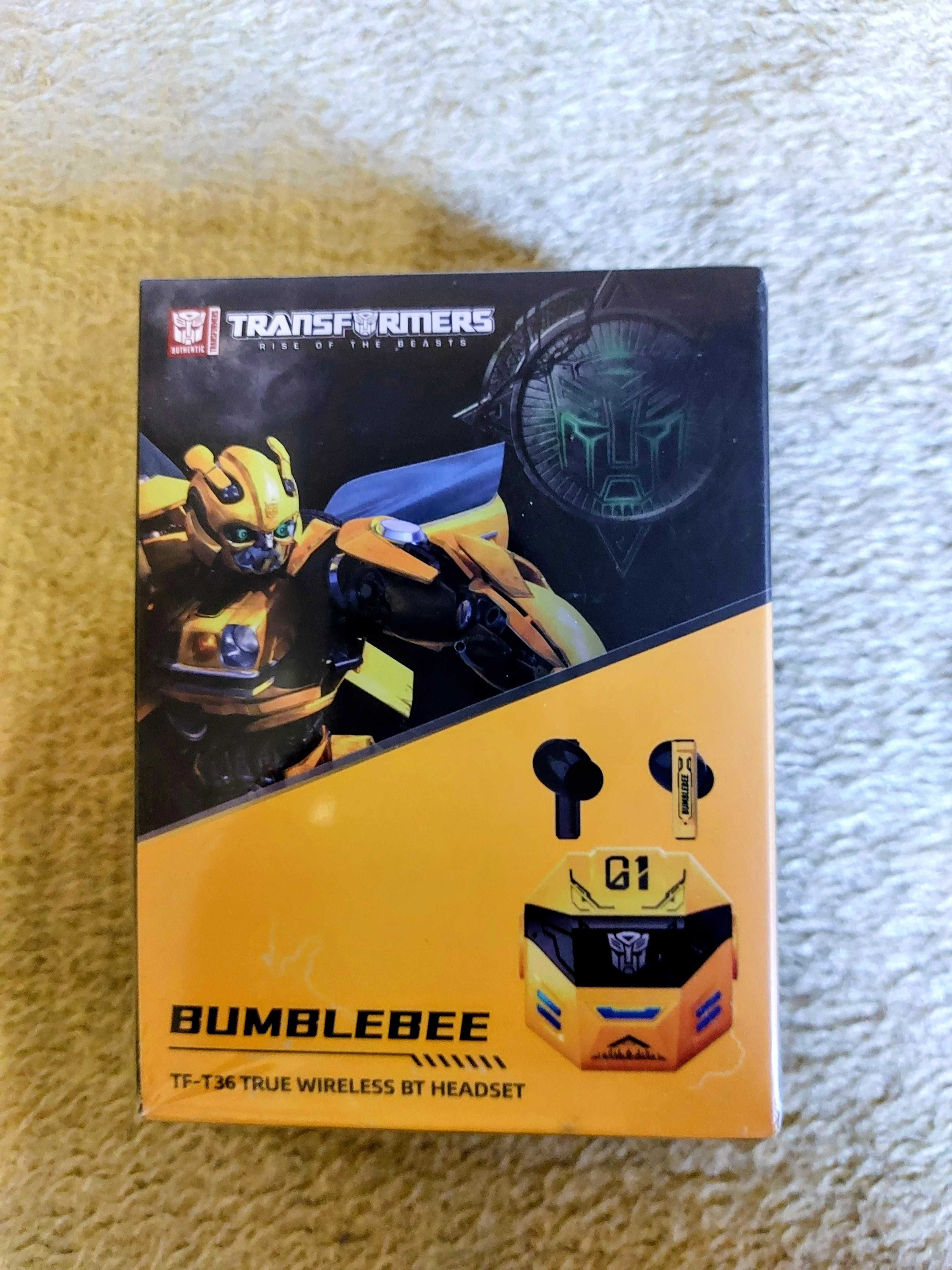 Bluetooth слушалки-тапи Transformers TF-T36 Bumblebee ОРИГИНАЛНИ НОВИ!