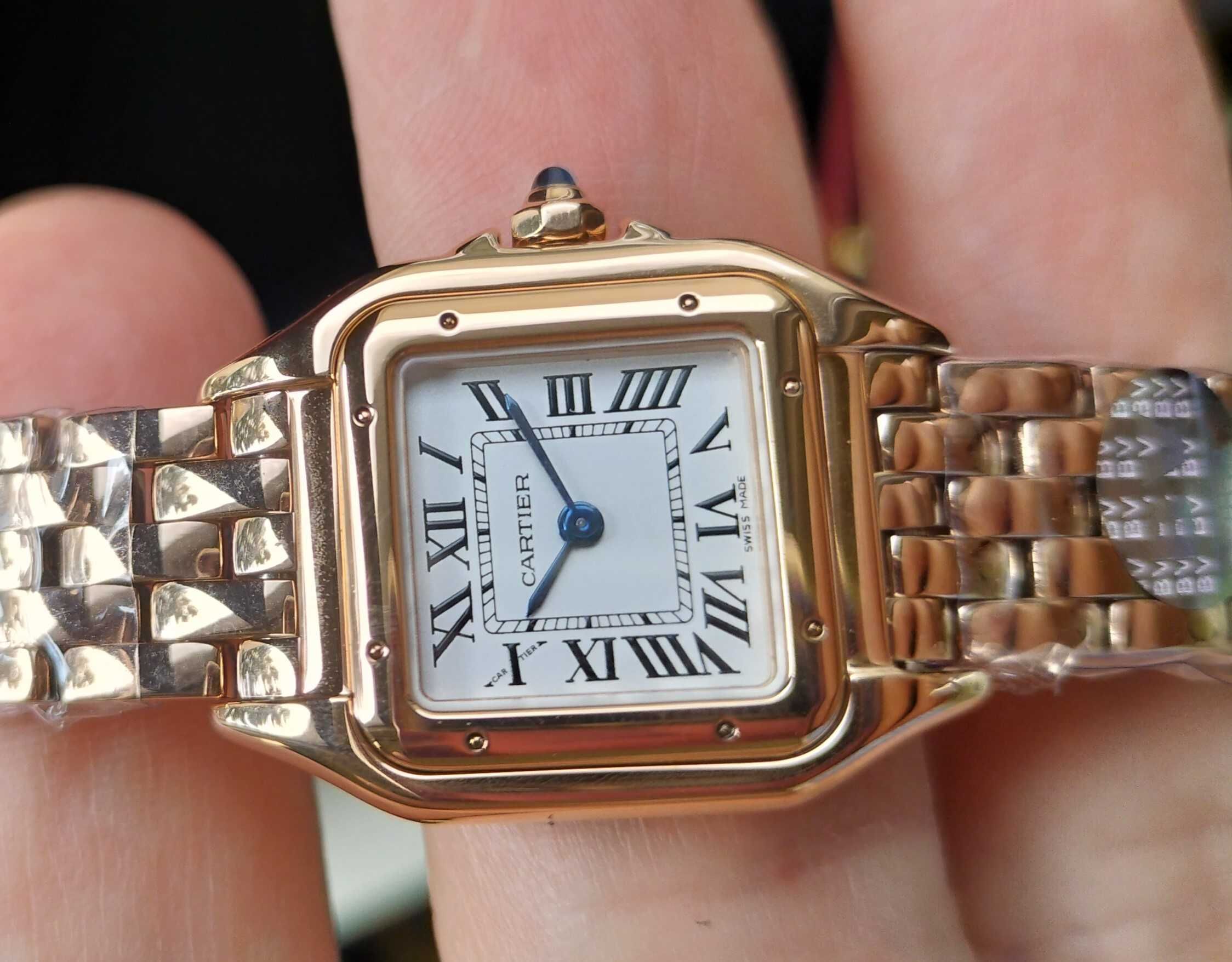 Cartier Panthere Secrete De Ladies 22mm Aur Roz Swiss Quartz