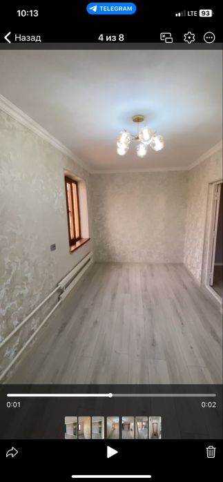 2 xonali kvartira sotiladi