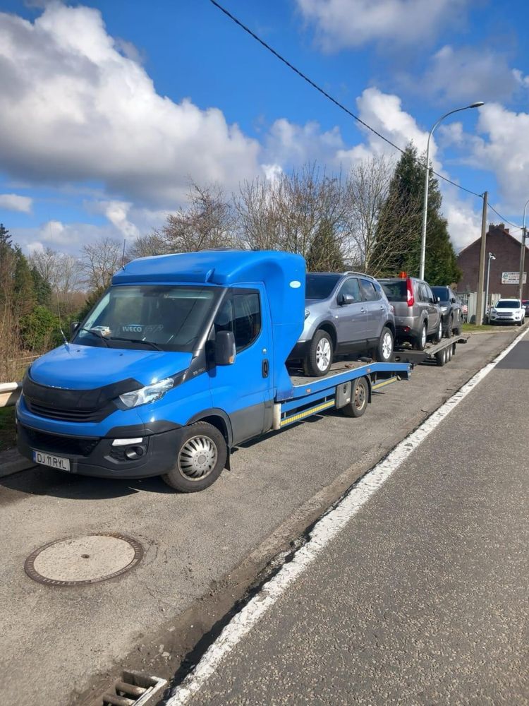 Transport Auto Pe Platforma- Germania Danemarca Belgia Olanda Franta