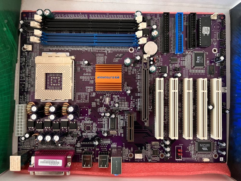 Placa de baza Elitegroup K7S5A Pro Rev 5.0 Motherboard AMD Socket 462