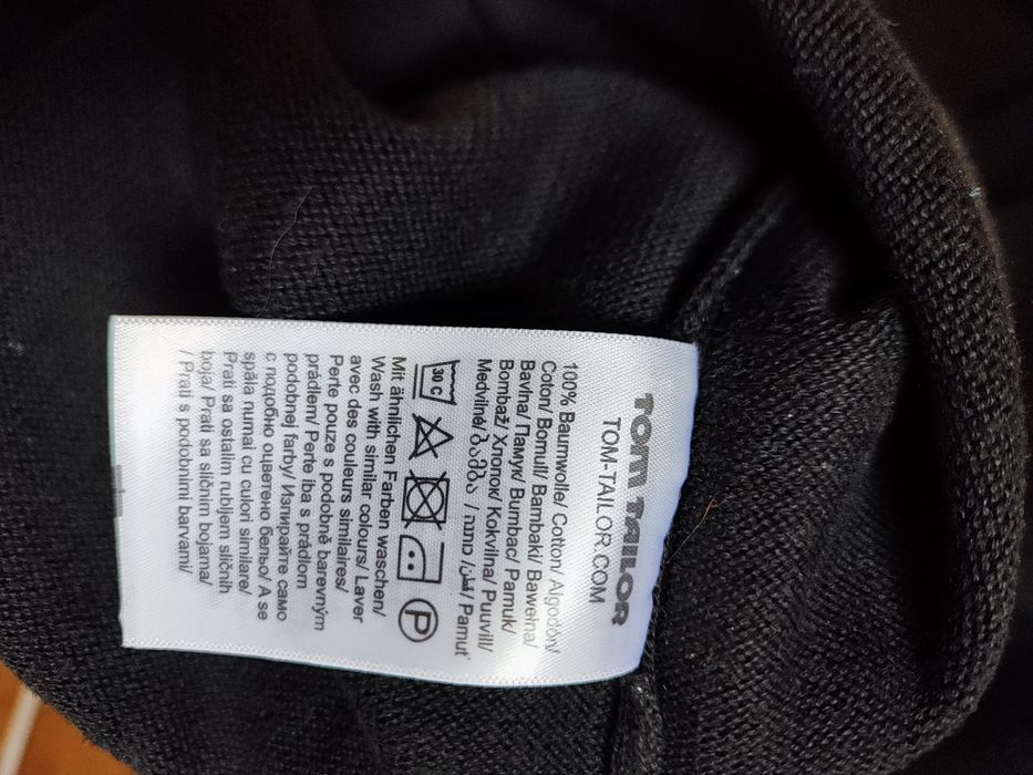 Хлопковый джемпер Tom Tailor