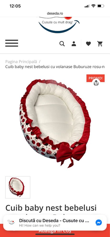 Baby nest pentru fetite