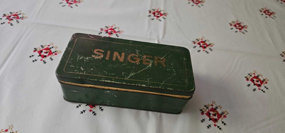 cutie din tabla accesorii masina de cusut singer