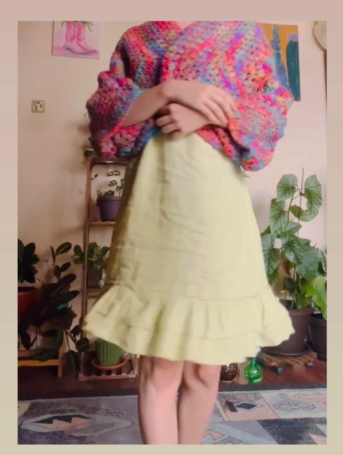 Vand cardigan crosetat