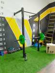 Statie rack cu prindere perete  half rack