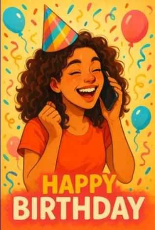 Тугилган кунга табрик  - кувончли кунгирок