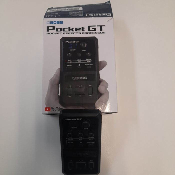 Boss Pocket gt guitar processor