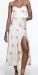 Rochie satinata Zara, noua
