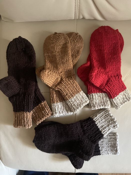 Ciorapi lucrati manual