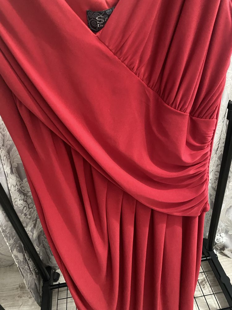 Rochie rosie Sense