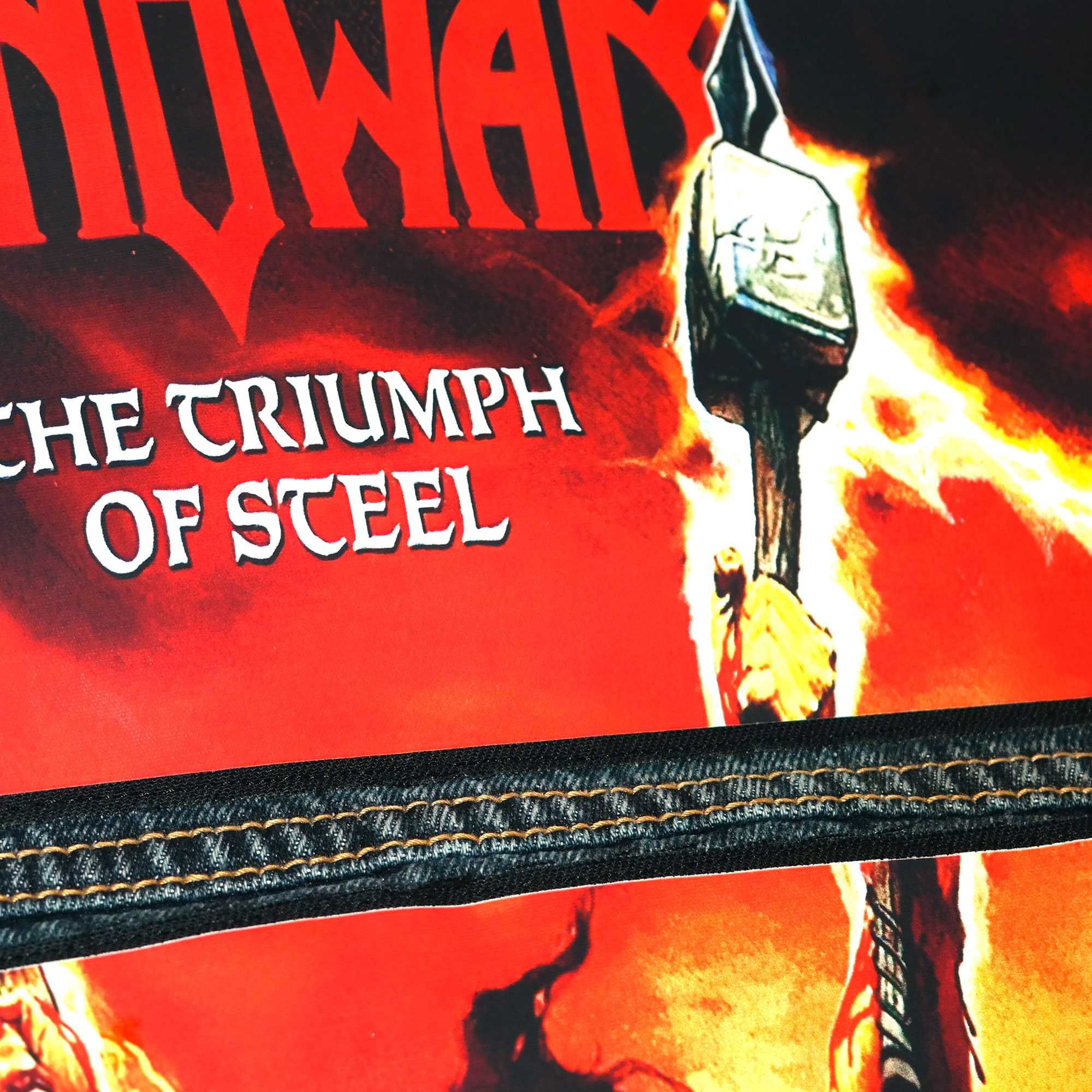 Уникален Дънков Елек Manowar, Battle Vest, Heavy metal